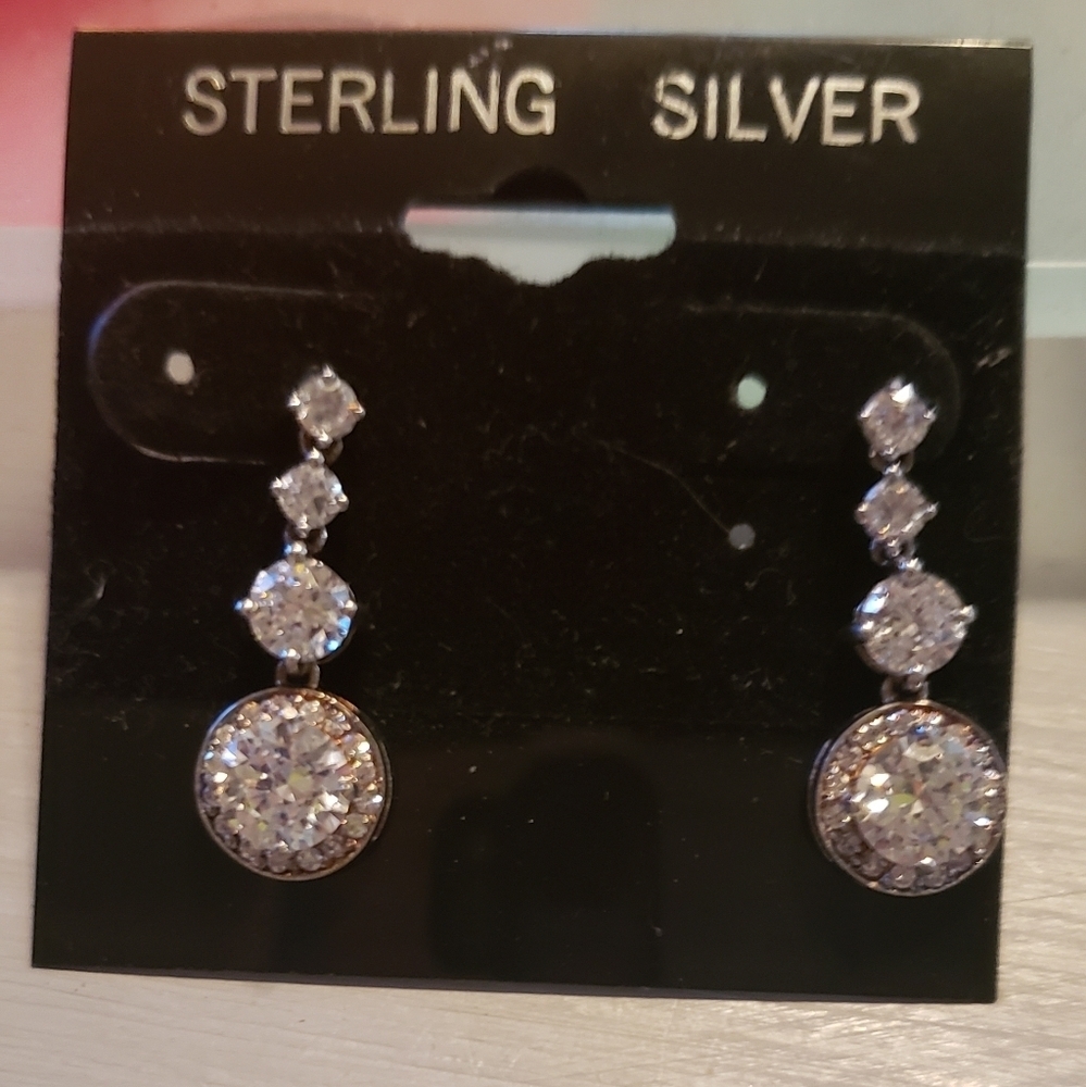 Sterling silver earrings